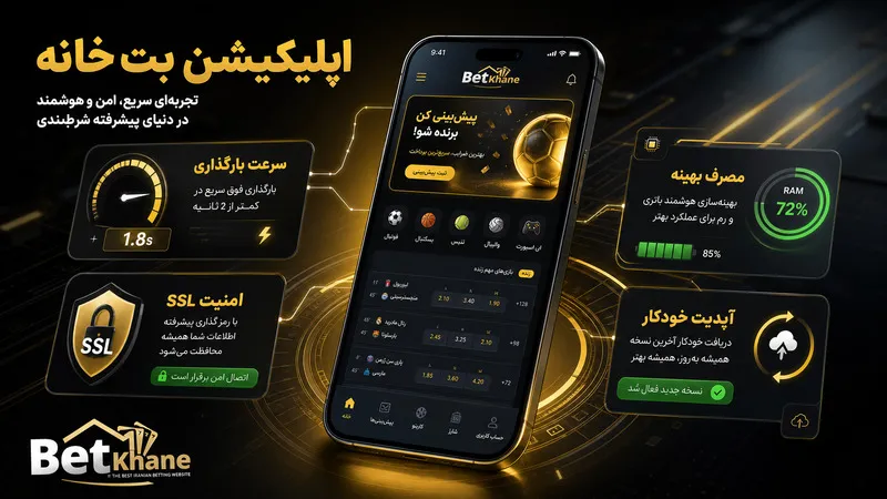 معرفی کامل اپلیکیشن بت خانه و ویژگی های کلیدی آن 🎯