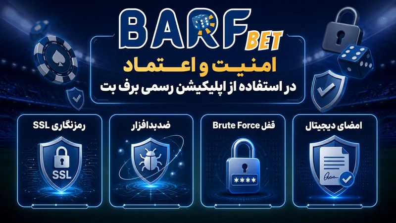 امنیت و اعتماد در استفاده از اپلیکیشن رسمی برف بت