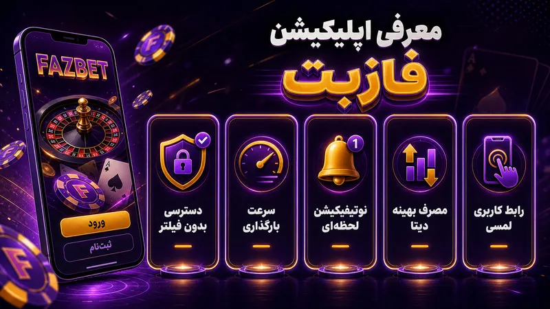 معرفی اپلیکیشن فازبت